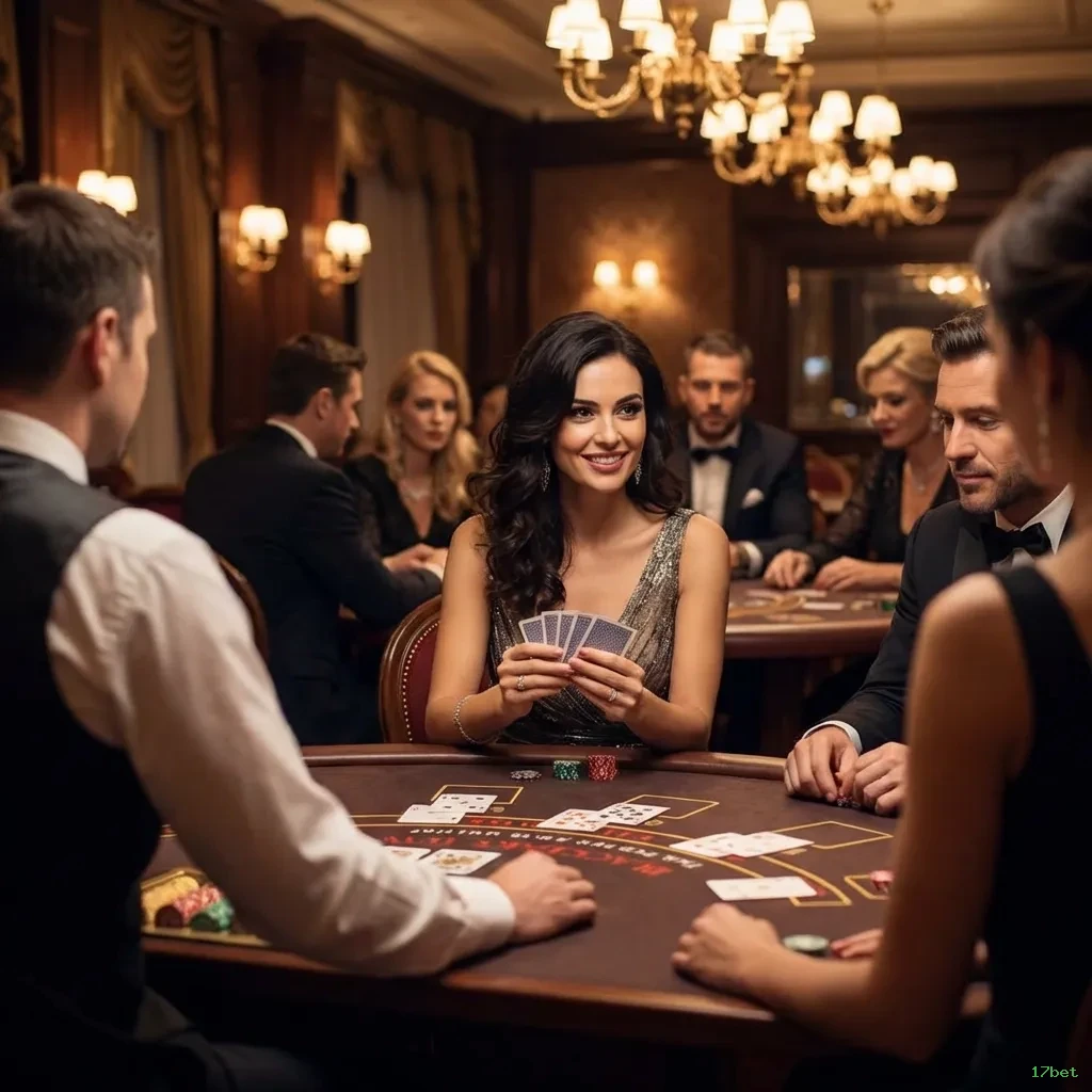 Cassino ao vivo da 17bet com dealers reais
