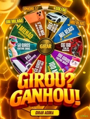 Ganhe prêmios incríveis na 17bet